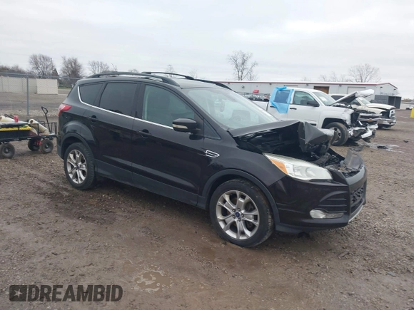 2013 Ford Escape SEL with VIN 1FMCU9H95DUC64995, listed as a IAAI auction lot 40821020 with 120,114 mi miles. Bid and sale history available at carsss.com. Image 1.