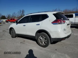 2016 Nissan Rogue SV with VIN KNMAT2MT1GP723093, listed as a Copart auction lot 42909205 with 140,019 mi miles and Salvage Title. Bid and sale history available at carsss.com. Image 2.