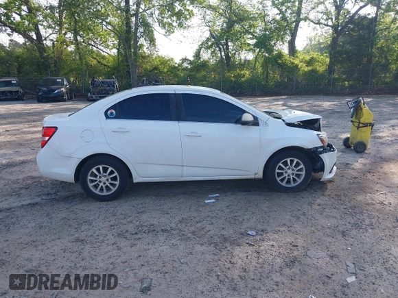 2017 Chevrolet Sonic LT with VIN 1G1JD5SH4H4101287, listed as a IAAI auction lot 42104681 with 77,155 mi miles and . Bid and sale history available at DreamBid. Image 13.
