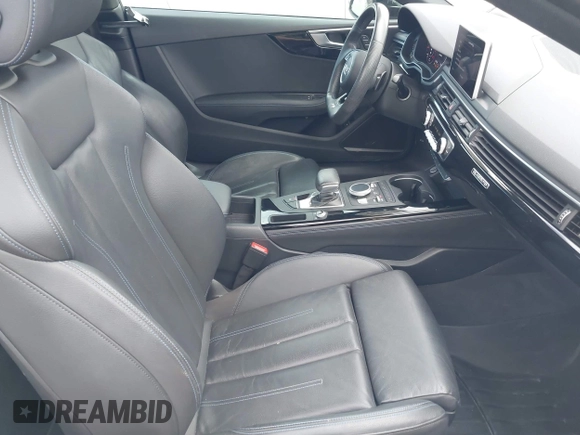 2019 Audi A5 Premium Plus with VIN WAUTNAF56KA061936, listed as a IAAI auction lot 41701015 with 72,318 mi miles and . Bid and sale history available at DreamBid. Image 5.