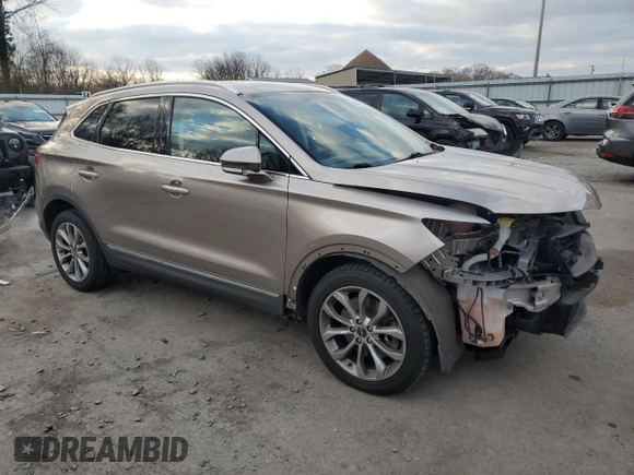 2018 Lincoln MKC Select with VIN 5LMCJ2D99JUL21181, listed as a Copart auction lot 82827134 with 63,667 mi miles and Salvage title. Bid and sale history available at DreamBid. Image 4.