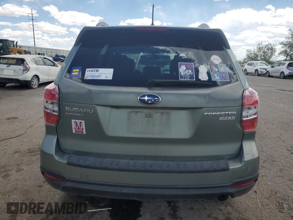 2015 Subaru Forester Touring z VIN JF2SJAUC9FH489669, wystawiony jako Copart lot #55339775 z przebiegiem 114 814 mil mil oraz Szkoda całkowita • Salvage title. Historia ofert i sprzedaży dostępna na DreamBid. Obrazek 6.