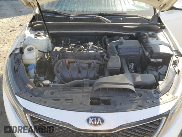 2015 Kia Optima LX with VIN KNAGM4A71F5644007, listed as a Copart auction lot 80284624 with 134,025 mi miles and Salvage Title. Bid and sale history available at carsss.com. Image 12.
