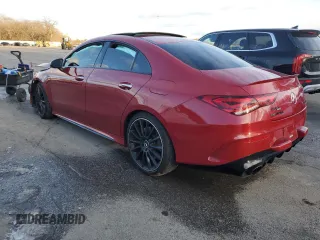2022 Mercedes-Benz CLA 35 AMG with VIN W1K5J5BB4NN305922, listed as a Copart auction lot 87733195 with 27,247 mi miles and Salvage Title. Bid and sale history available at DreamBid. Image 2.