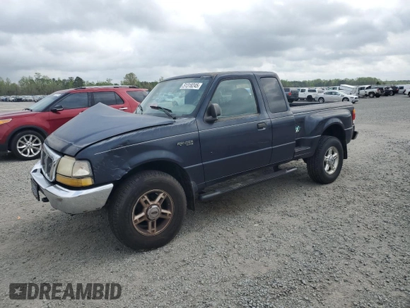 1999 Ford Ranger XLT z VIN 1FTZR15X8XTA15296, wystawiony jako Copart lot #51318245 z przebiegiem 167 307 mil mil oraz Szkoda całkowita • Salvage title. Historia ofert i sprzedaży dostępna na DreamBid. Obrazek 1.