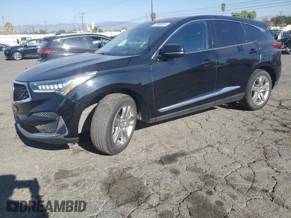 2021 Acura RDX w/Advance Package with VIN 5J8TC1H72ML000468, listed as a Copart auction lot 83465824 with 60,714 mi miles and Salvage Title. Bid and sale history available at carsss.com. Image 1.