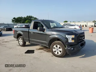 2016 Ford F-150 XL with VIN 1FTMF1C81GKG01570, listed as a Copart auction lot 53524285 with 61,620 mi miles and Salvage Title. Bid and sale history available at DreamBid. Image 4.