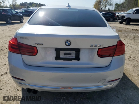 2017 BMW 3 Series 330i xDrive with VIN WBA8D9G59HNU60122, listed as a Copart auction lot 51227115 with 81,368 mi miles and Salvage Title. Bid and sale history available at carsss.com. Image 6.