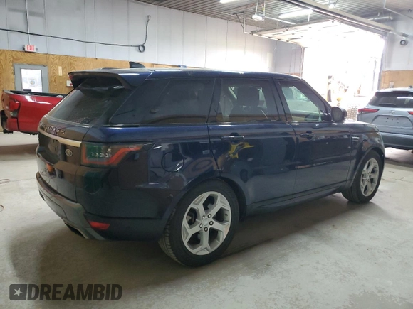 2019 Land Rover Range Rover Sport HSE with VIN SALWR2RV9KA427032, listed as a Copart auction lot 61370695 with 79,961 mi miles and Clean title. Bid and sale history available at DreamBid. Image 3.