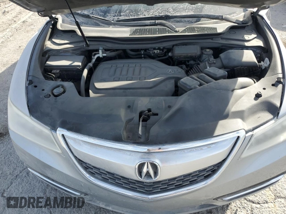 2016 Acura MDX with VIN 5FRYD4H29GB040916, listed as a Copart auction lot 43081035 with 85,255 mi miles and Salvage Title. Bid and sale history available at carsss.com. Image 12.