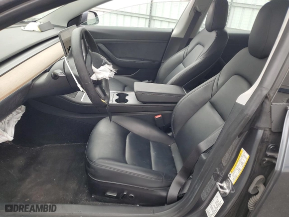 2021 Tesla Model 3 Standard Range Plus with VIN 5YJ3E1EA1MF911340, listed as a Copart auction lot 45011375 with 54,084 mi miles and Salvage Title. Bid and sale history available at carsss.com. Image 7.
