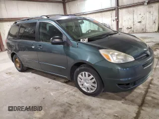 2005 Toyota Sienna CE z VIN 5TDZA23C15S354197, wystawiony jako Copart lot #60170255 z przebiegiem 296 696 mil mil oraz Czysty tytuł • Clean title. Historia ofert i sprzedaży dostępna na DreamBid. Obrazek 4.