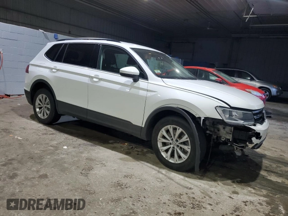 2019 Volkswagen Tiguan S with VIN 3VV0B7AX0KM177700, listed as a Copart auction lot 46752785 with 54,738 mi miles and Salvage title. Bid and sale history available at DreamBid. Image 4.