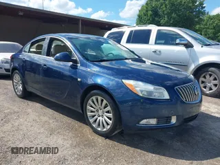 2011 Buick Regal CXL RL2 with VIN W04GP5EC3B1021703, listed as a IAAI auction lot 42208365 with 78,182 mi miles and . Bid and sale history available at DreamBid. Image 1.