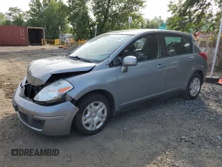 2010 Nissan Versa S with VIN 3N1BC1CP0AL446025, listed as a Copart auction lot 59579785 with 120,783 mi miles and Salvage title. Bid and sale history available at DreamBid. Image 1.