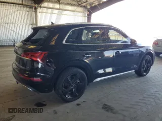 2021 Audi Q5 Premium Plus with VIN WA1BAAFY6M2071930, listed as a Copart auction lot 62777725 with 59,879 mi miles and Salvage title. Bid and sale history available at DreamBid. Image 3.