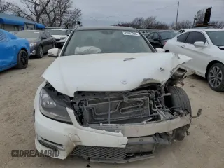 2013 Mercedes-Benz C 250 Sport with VIN WDDGF4HB5DA784854, listed as a Copart auction lot 43953325 with 83,617 mi miles and Salvage Title. Bid and sale history available at carsss.com. Image 5.