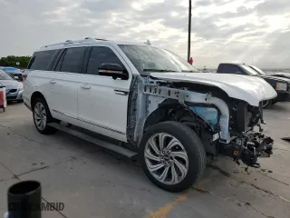 2023 Lincoln Navigator L Reserve with VIN 5LMJJ3LG2PEL12337, listed as a Copart auction lot 52335644 with 12,013 mi miles and Salvage Title. Bid and sale history available at carsss.com. Image 4.