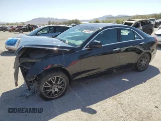 2013 Cadillac ATS z VIN 1G6AA5RAXD0155352, wystawiony jako Copart lot #52454965 z przebiegiem 105 571 mil mil oraz Szkoda całkowita • Salvage title. Historia ofert i sprzedaży dostępna na DreamBid. Obrazek 1.