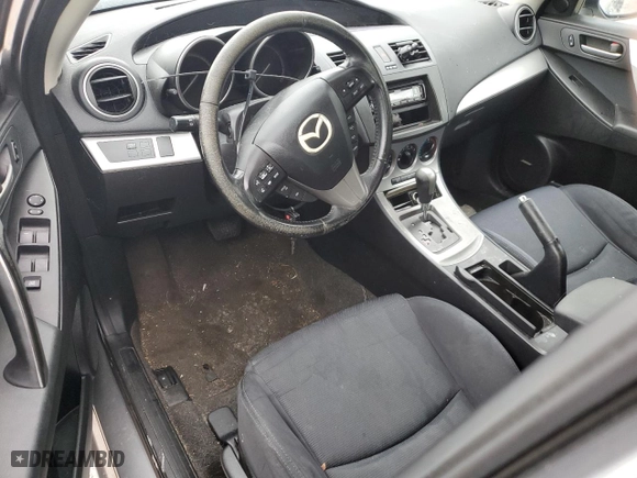 2011 Mazda Mazda3 s Sport with VIN JM1BL1U55B1364214, listed as a Copart auction lot 62390094 with 0 mi miles and Salvage Title. Bid and sale history available at carsss.com. Image 8.