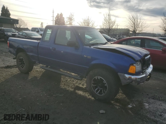 2005 Ford Ranger XL with VIN 1FTYR15E05PA02512, listed as a Copart auction lot 42241835 with 275,738 mi miles and Salvage Title. Bid and sale history available at DreamBid. Image 4.