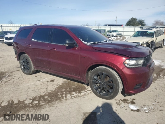 2020 Dodge Durango R/T with VIN 1C4SDJCT5LC370081, listed as a Copart auction lot 88542465 with 109,724 mi miles and Salvage title. Bid and sale history available at DreamBid. Image 4.
