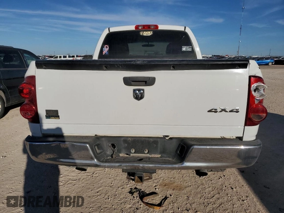 2007 Dodge 1500 ST with VIN 1D7HU18P17J510799, listed as a Copart auction lot 86441554 with 279,519 mi miles and Salvage Title. Bid and sale history available at DreamBid. Image 6.