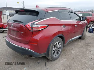 2018 Nissan Murano S z VIN 5N1AZ2MG3JN111929, wystawiony jako IAAI lot #41088425 z przebiegiem 211 841 mil mil oraz . Historia ofert i sprzedaży dostępna na DreamBid. Obrazek 4.