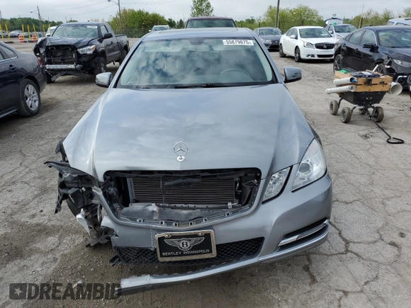 2013 Mercedes-Benz E 350 Luxury with VIN WDDHF8JB8DA745035, listed as a Copart auction lot 55879875 with 94,444 mi miles and Salvage title. Bid and sale history available at DreamBid. Image 5.