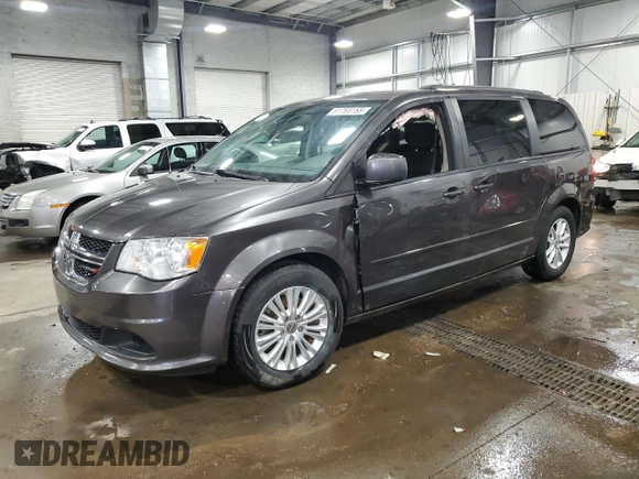 2015 Dodge Grand Caravan SXT with VIN 2C4RDGCG5FR622086, listed as a Copart auction lot 51769155 with 217,538 mi miles and Salvage Title. Bid and sale history available at DreamBid. Image 1.