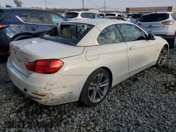 2017 BMW 4 Series 430i xDrive with VIN WBA4U9C34H5H64478, listed as a Copart auction lot 81466944 with Not provided miles and Salvage title. Bid and sale history available at DreamBid. Image 3.