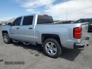 2018 Chevrolet Silverado 1500 Custom with VIN 3GCPCPEH0JG134579, listed as a Copart auction lot 50581845 with 125,133 mi miles and Salvage Title. Bid and sale history available at DreamBid. Image 2.