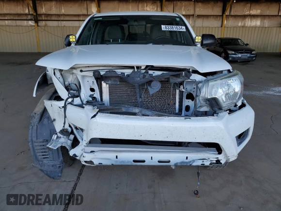 2015 Toyota Tacoma PreRunner with VIN 5TFTX4GN8FX043339, listed as a Copart auction lot 83381634 with Not provided miles and Salvage title. Bid and sale history available at DreamBid. Image 5.