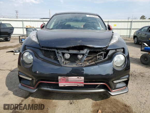 2014 Nissan Juke Nismo with VIN JN8AF5MR7ET362894, listed as a Copart auction lot 47575885 with 161,242 mi miles and Salvage Title. Bid and sale history available at DreamBid. Image 5.