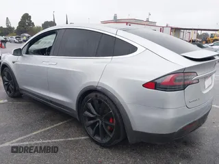 2016 Tesla Model X P90D with VIN 5YJXCBE41GF006284, listed as a IAAI auction lot 41809683 with 71,135 mi miles. Bid and sale history available at carsss.com. Image 14.