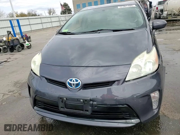 2013 Toyota Prius One with VIN JTDKN3DU9D1644847, listed as a Copart auction lot 52361185 with 129,297 mi miles and Salvage Title. Bid and sale history available at carsss.com. Image 13.