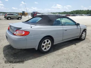 2002 Toyota Solara SE with VIN 2T1FF28P02C589503, listed as a Copart auction lot 63686544 with 270,767 mi miles and Salvage Title. Bid and sale history available at DreamBid. Image 3.