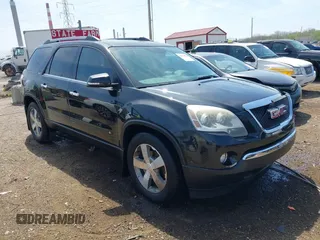 2010 GMC Acadia SLT1 z VIN 1GKLRMED0AJ149336, wystawiony jako IAAI lot #42079886 z przebiegiem 169 036 mil mil oraz . Historia ofert i sprzedaży dostępna na DreamBid. Obrazek 1.