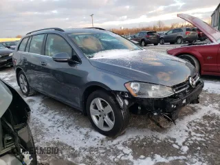 2015 Volkswagen Golf SportWagen TDI SE with VIN 3VWCA7AU4FM503974, listed as a Copart auction lot 80924033 with 95,297 mi miles. Bid and sale history available at carsss.com. Image 4.