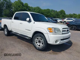 2004 Toyota Tundra Limited with VIN 5TBET38164S433846, listed as a IAAI auction lot 42470851 with 349,132 mi miles and . Bid and sale history available at DreamBid. Image 1.