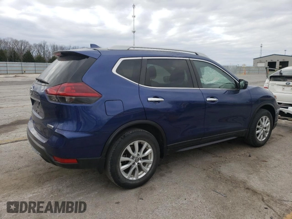 2019 Nissan Rogue SV with VIN 5N1AT2MT4KC827797, listed as a Copart auction lot 50877745 with 48,994 mi miles and Clean Title. Bid and sale history available at DreamBid. Image 3.