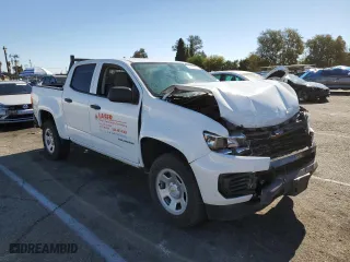 2022 Chevrolet Colorado 2WD Work Truck with VIN 1GCGSBEN6N1322412, listed as a Copart auction lot 80166634 with 33,693 mi miles and Salvage Title. Bid and sale history available at carsss.com. Image 4.