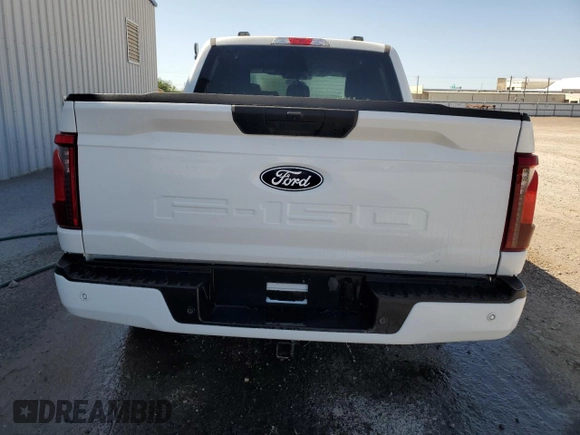 2024 Ford F-150 STX with VIN 1FTEW2K57RKD19468, listed as a Copart auction lot 51808915 with 5,055 mi miles and Clean Title. Bid and sale history available at carsss.com. Image 6.