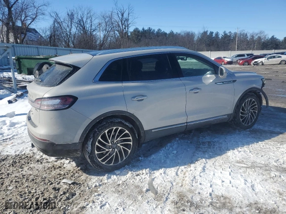 2019 Lincoln Nautilus Reserve with VIN 2LMPJ8LP0KBL66836, listed as a Copart auction lot 46239495 with 123,793 mi miles and Salvage Title. Bid and sale history available at carsss.com. Image 3.