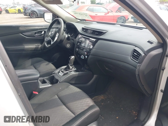 2017 Nissan Rogue SV with VIN KNMAT2MV3HP554617, listed as a IAAI auction lot 42218796 with 110,624 mi miles. Bid and sale history available at carsss.com. Image 5.