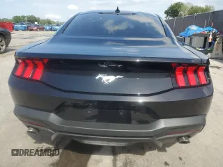 2025 Ford Mustang EcoBoost with VIN 1FA6P8TH6S5103991, listed as a Copart auction lot 51979015 with 2,941 mi miles and Salvage Title. Bid and sale history available at carsss.com. Image 6.