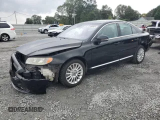 2013 Volvo S80 3.2L with VIN YV1952AS7D1167907, listed as a Copart auction lot 72193824 with 197,468 mi miles and Salvage Title. Bid and sale history available at carsss.com. Image 1.