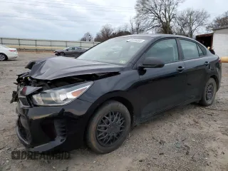 2018 Kia Rio LX with VIN 3KPA24AB7JE081707, listed as a Copart auction lot 50106085 with 99,457 mi miles and Salvage Title. Bid and sale history available at carsss.com. Image 1.