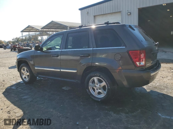 2006 Jeep Grand Cherokee Limited with VIN 1J4HS58N76C136007, listed as a Copart auction lot 77489034 with 117,023 mi miles and Salvage title. Bid and sale history available at DreamBid. Image 2.