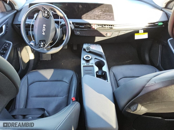2023 Kia EV6 Wind with VIN KNDC34LA6P5157318, listed as a Copart auction lot 48240115 with 0 mi miles and Clean Title. Bid and sale history available at carsss.com. Image 8.